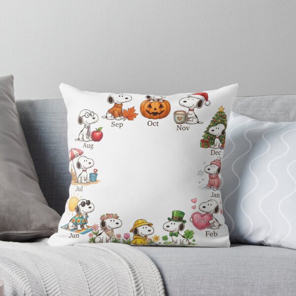 Item preview, Snoopy's Year Calendar designed and sold by COFFEEWITHARTS.
