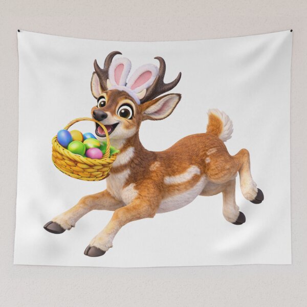 Item preview, Pronghorn Easter Basket designed and sold by Sillytoe.