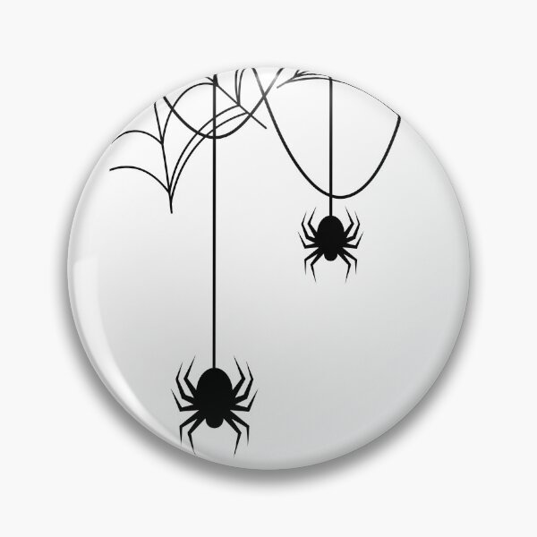 Item preview, Spooky Spider Crawling Down a Web Halloween Design designed and sold by iamKRUK.