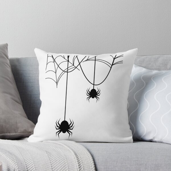 Item preview, Spooky Spider Crawling Down a Web Halloween Design designed and sold by iamKRUK.