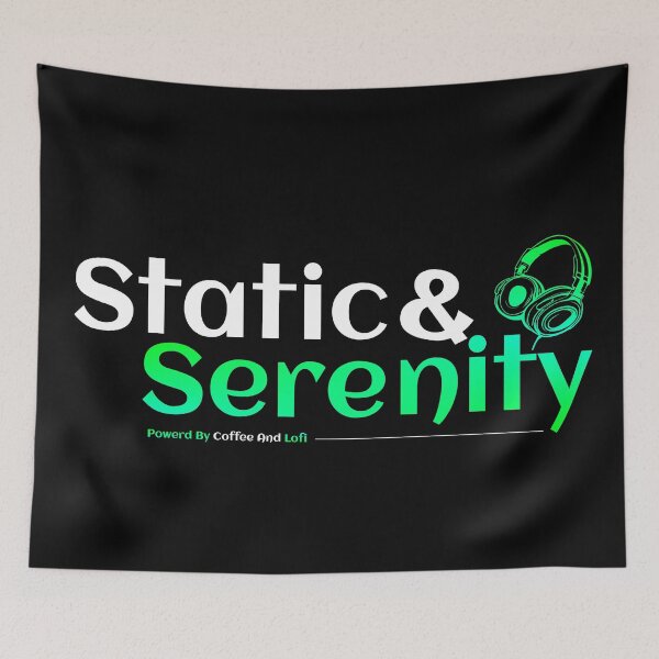 Item preview, Static And Serenity designed and sold by TheFineShirt.