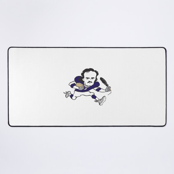 Item preview, Baltimore Ravens Inspired Edgar Allan Poe Gothic Football Design designed and sold by helliscool.