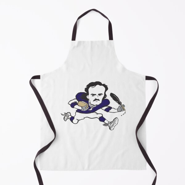 Item preview, Baltimore Ravens Inspired Edgar Allan Poe Gothic Football Design designed and sold by helliscool.