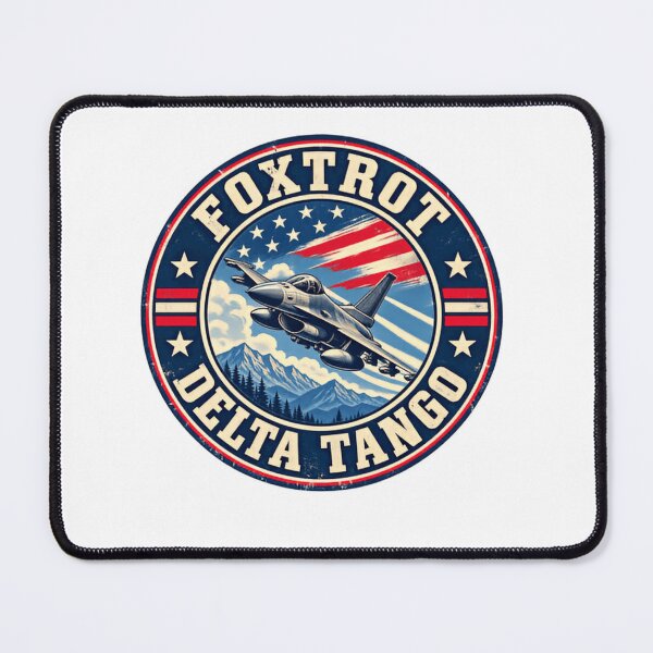 Item preview, Foxtrot Delta Tango Military Air Force Veteran Pilot designed and sold by SkeletonsDanger.