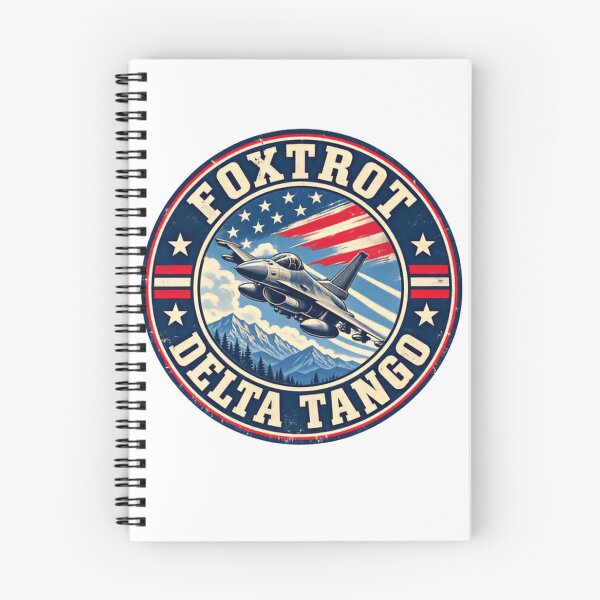 Item preview, Foxtrot Delta Tango Military Air Force Veteran Pilot designed and sold by SkeletonsDanger.