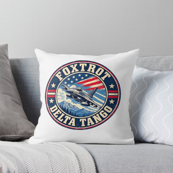 Item preview, Foxtrot Delta Tango Military Air Force Veteran Pilot designed and sold by SkeletonsDanger.