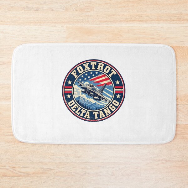 Item preview, Foxtrot Delta Tango Military Air Force Veteran Pilot designed and sold by SkeletonsDanger.