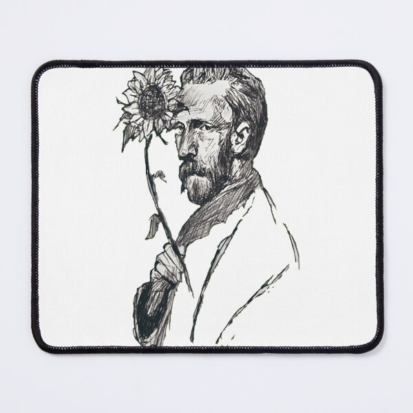 Item preview, Vincent Van Gogh Inspired Artistic Drawing Design designed and sold by Heinzhub.