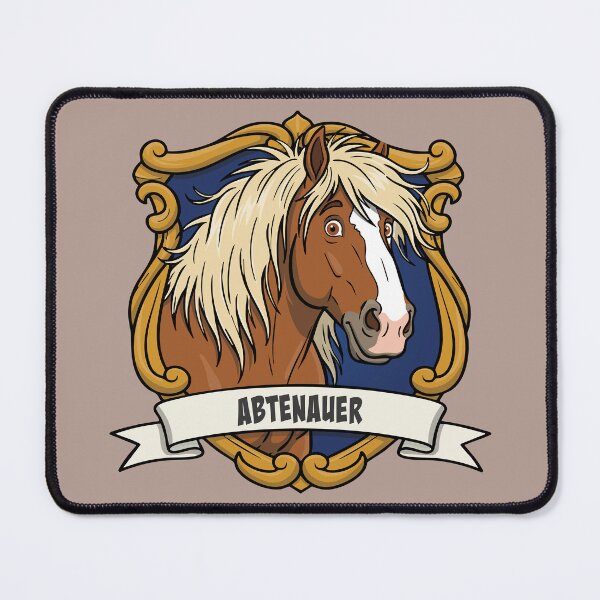 Item preview, The caricature of the Abtenauer horse in a coat of arms designed and sold by Cheval-de-coeur.