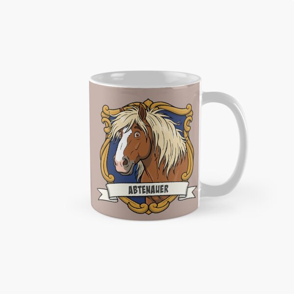 Item preview, The caricature of the Abtenauer horse in a coat of arms designed and sold by Cheval-de-coeur.