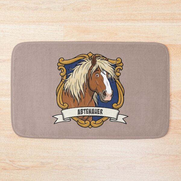 Item preview, The caricature of the Abtenauer horse in a coat of arms designed and sold by Cheval-de-coeur.