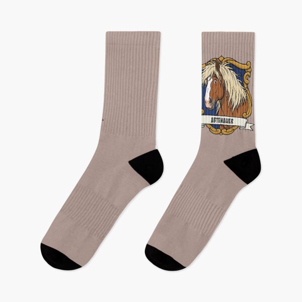 Item preview, The caricature of the Abtenauer horse in a coat of arms designed and sold by Cheval-de-coeur.