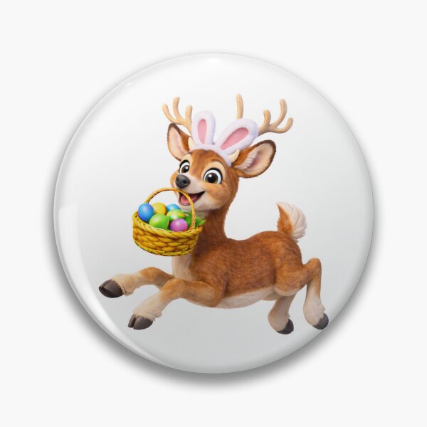 Item preview, Red Deer Easter Bunny designed and sold by Sillytoe.