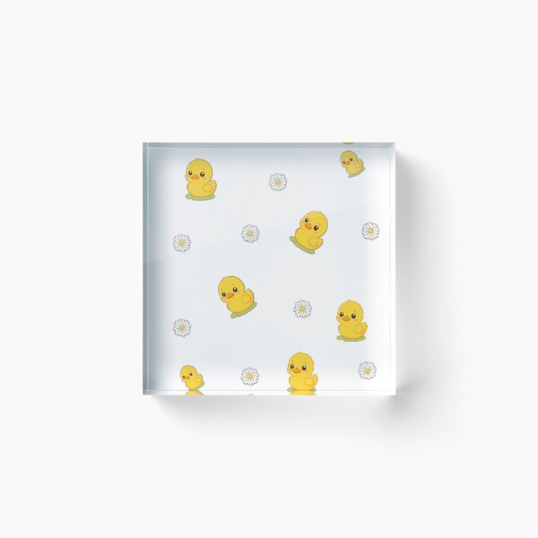 Item preview, Cute Duck Daisy Pattern – Adorable Spring Design designed and sold by lunadesignsmoon.