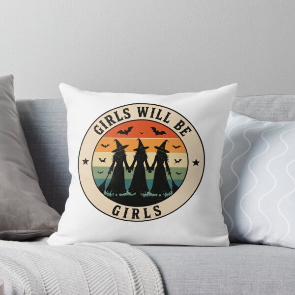 Item preview, Girls Will Be Girls Halloween Witches Coven Women designed and sold by SkeletonsDanger.