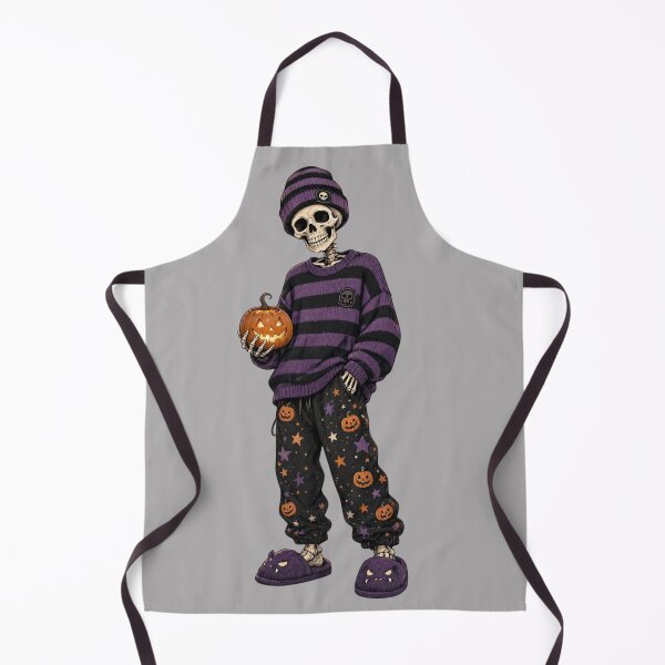 Item preview, Cool Skeleton Halloween Pajamas Pumpkin Streetwear designed and sold by CF_VintageDesign.