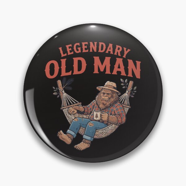 Item preview, Funny Old Man Guy Legendary Saying designed and sold by Colorfulman.