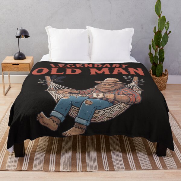 Item preview, Funny Old Man Guy Legendary Saying designed and sold by Colorfulman.