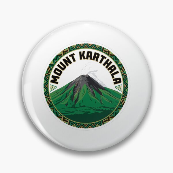Item preview, Mount Karthala Comoros Sticker designed and sold by Imaginarium of Chaos falcon88 .