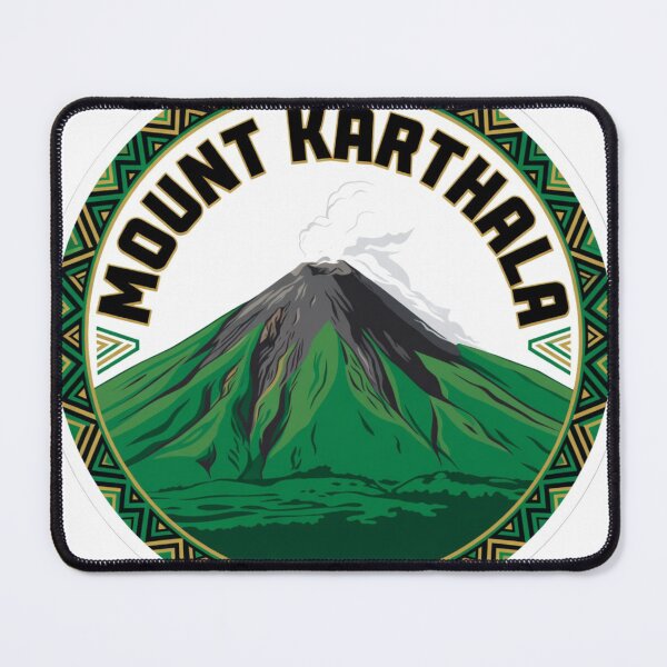 Item preview, Mount Karthala Comoros Sticker designed and sold by Imaginarium of Chaos falcon88 .