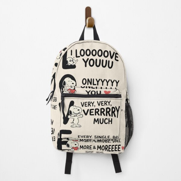 Item preview, LOVE Acronym with Snoopy designed and sold by COFFEEWITHARTS.