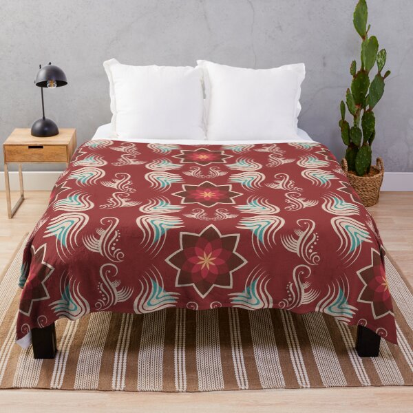 Item preview, Indian Paisley Floral Pattern Textile Design designed and sold by CHANCHANAI.