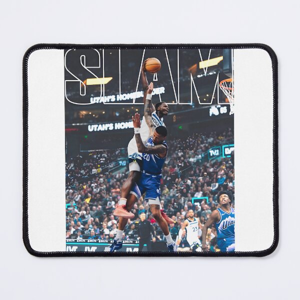 Item preview, Anthony Edwards Slam Dunk Basketball Illustration designed and sold by Layenne-shop.
