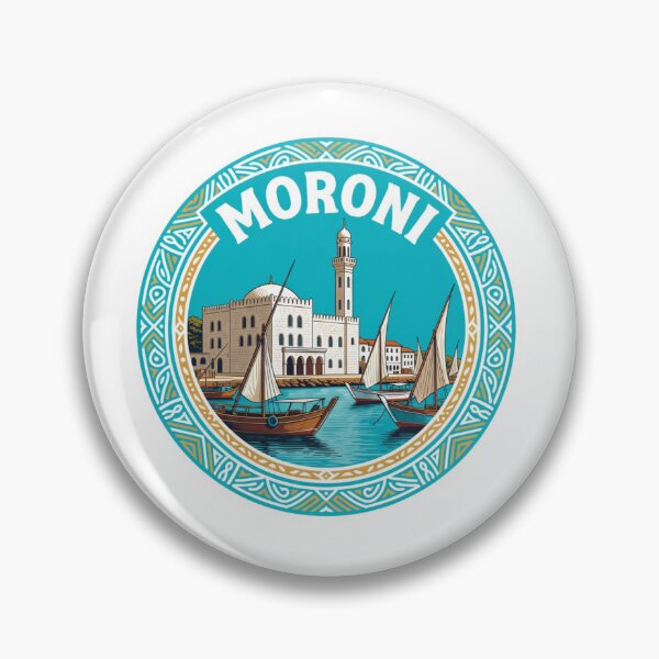 Item preview, Moroni Mosque Comoros Sticker designed and sold by Imaginarium of Chaos falcon88 .