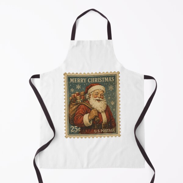 Item preview, Vintage Santa Claus Christmas Postage Stamp designed and sold by StackItHighf.