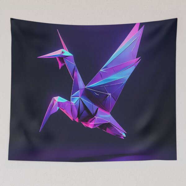 Item preview, Neon Origami designed and sold by ONYX Pixee.