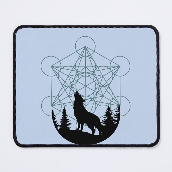 Item preview, Sacred Geometry Howling Wolf Forest designed and sold by VersaStyles.