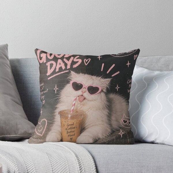 Item preview, Cute Persian Cat Coffee Lover, Iced Coffee Cat Mom, Funny Feline Gift, Cat Lover Mother's Day, Pet Mom designed and sold by Cchotlan.