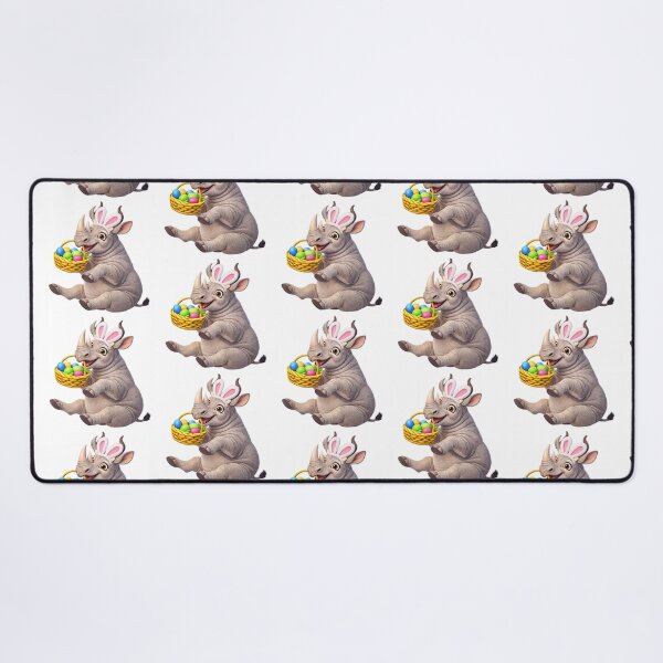 Item preview, Rhinoceros Easter Basket designed and sold by Sillytoe.