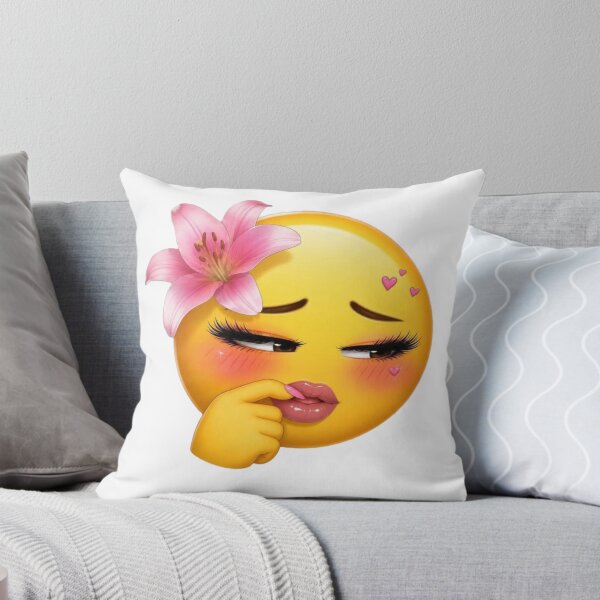 Item preview, Flirty Flower Emoji designed and sold by cchickennugget.