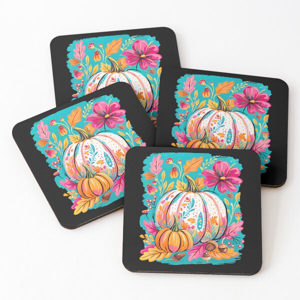 Item preview, Colorful Fall Pumpkin Floral Autumn Harvest Leaves Nature designed and sold by serialcarachts.
