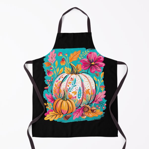 Item preview, Colorful Fall Pumpkin Floral Autumn Harvest Leaves Nature designed and sold by serialcarachts.