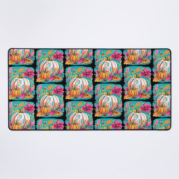 Item preview, Colorful Fall Pumpkin Floral Autumn Harvest Leaves Nature designed and sold by serialcarachts.