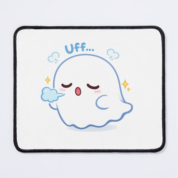 Item preview, Kawaii Uff Ghost designed and sold by Sommium .