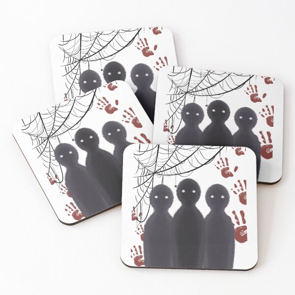 Item preview, Three Ghost Spirits with Handprints Halloween Horror Design designed and sold by iamKRUK.