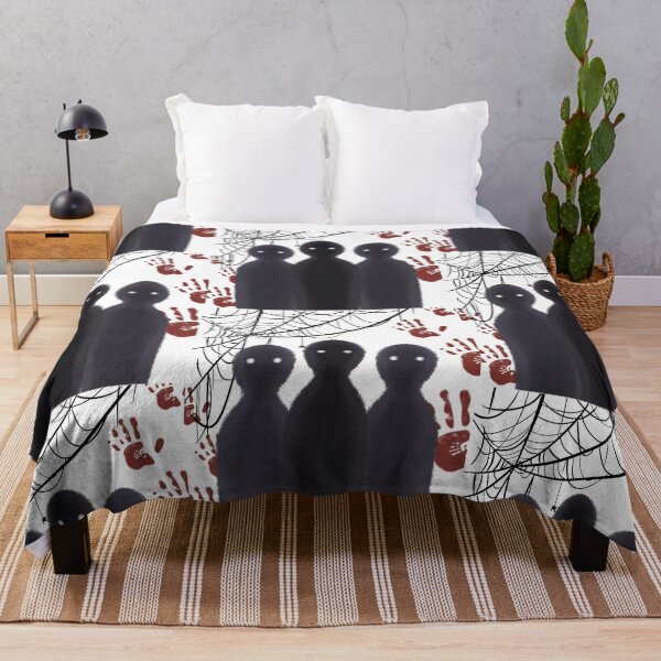 Item preview, Three Ghost Spirits with Handprints Halloween Horror Design designed and sold by iamKRUK.