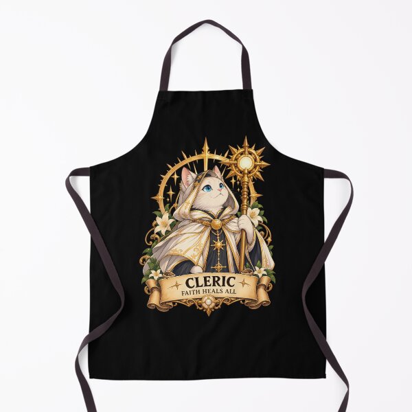 Item preview, Cleric Cat – Faith Heals All designed and sold by StudioSand.