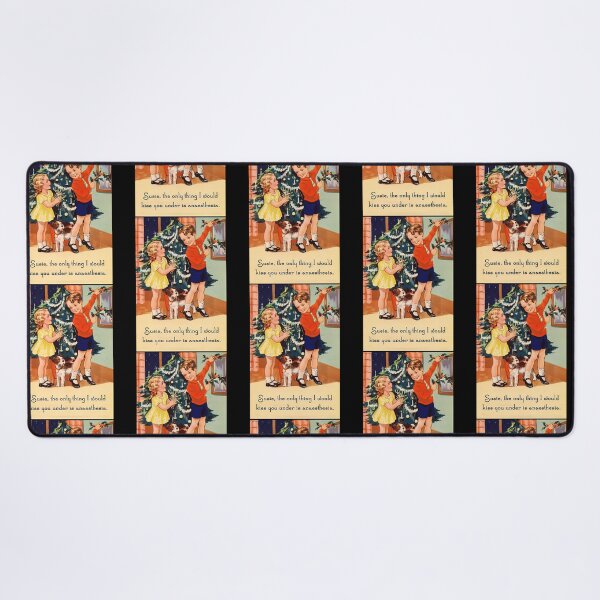 Item preview, Anaesthesia - Funny Vintage Christmas Card designed and sold by StackItHighf.