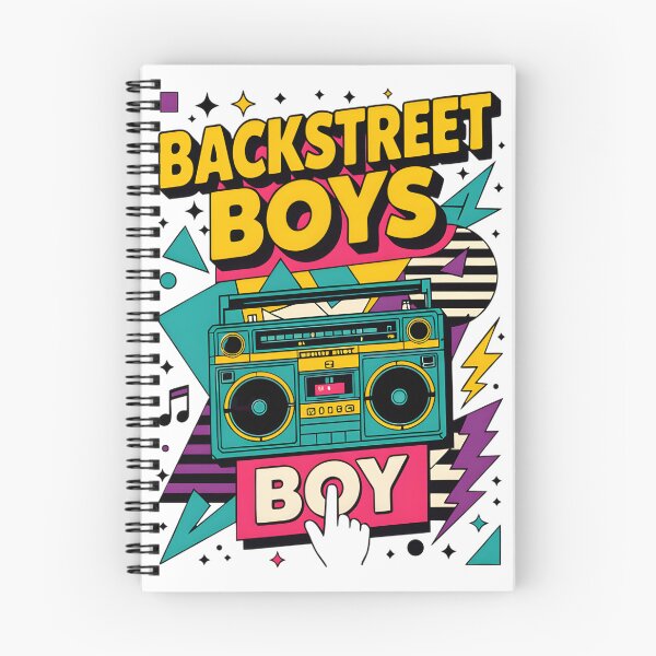 Item preview, Backstreet Boys Inspired Retro Graphic Design for Music Fans designed and sold by Aviiarii.