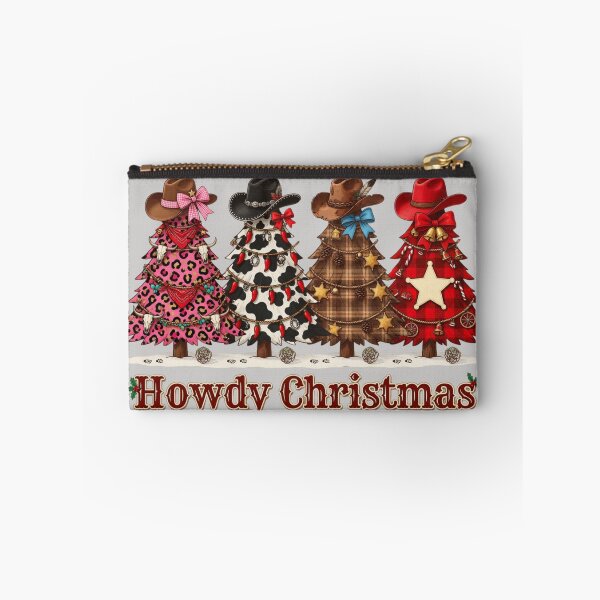 Item preview, Howdy Christmas Western Cowboy Trees Holiday designed and sold by CF_VintageDesign.
