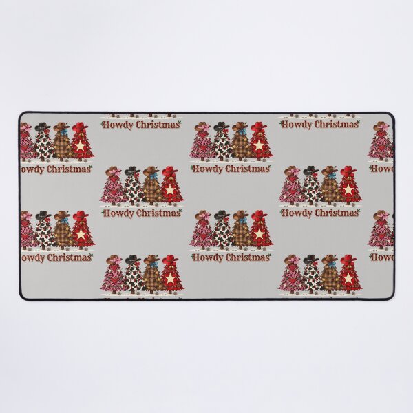 Item preview, Howdy Christmas Western Cowboy Trees Holiday designed and sold by CF_VintageDesign.