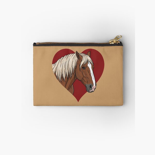 Item preview, The head of the Abtenauer horse and a red heart designed and sold by Cheval-de-coeur.