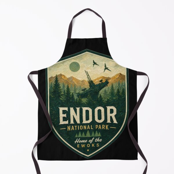 Item preview, Endor National Park: Home of the Ewoks designed and sold by FrontierCosmic.