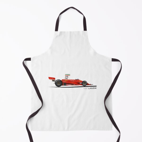 Item preview, Niki Lauda Inspired Ferrari Racing Design Classic Motorsport Artwork designed and sold by PORTALSTAR.