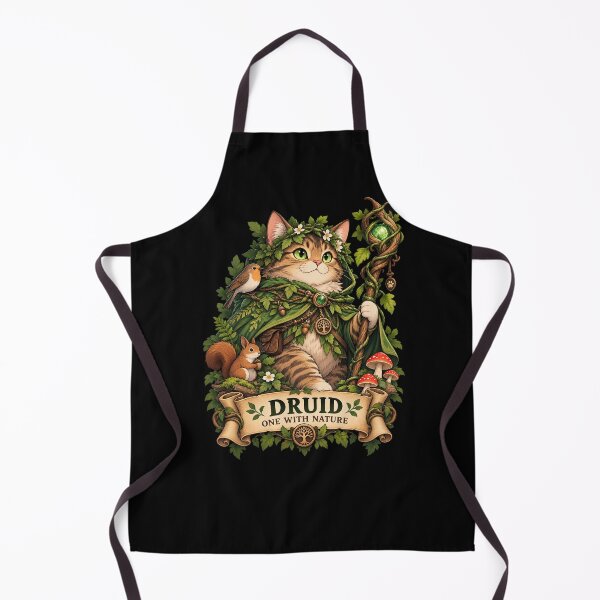 Item preview, Druid Cat – One With Nature designed and sold by StudioSand.