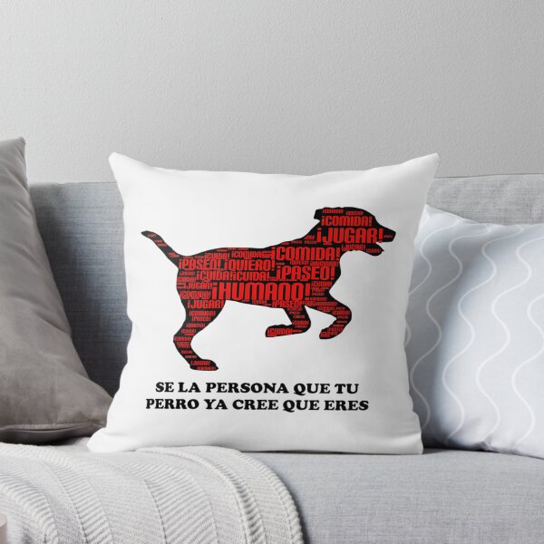 Item preview, Sé la persona que tu perro ya cree que eres (en negro) designed and sold by shopbyjnb.